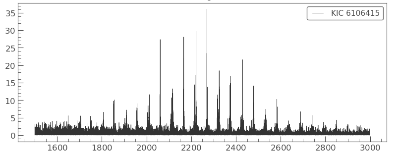 Asteroseismology Screenshot